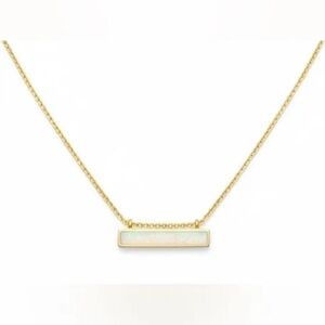 Kendra Scott Gold Opal MACKENZIE necklace